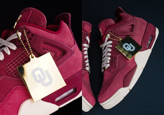 Detailed Look At The Air Jordan 4 "Oklahoma" PE