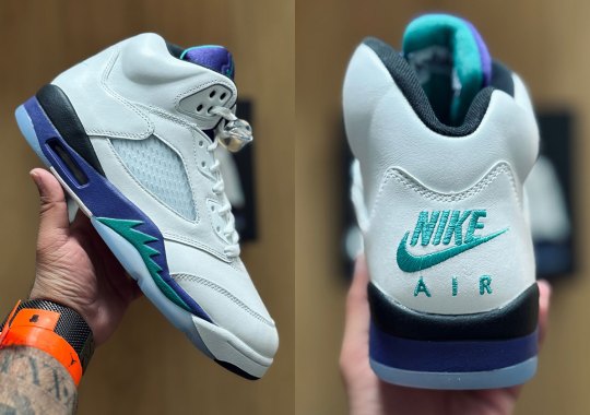 The Air Jordan 5 “Grape” Releases Early At All-Star Weekend