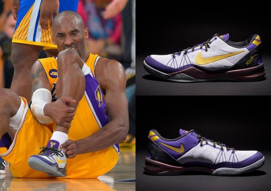 Kobe Bryant's Nike Kobe 8 From The Infamous Achilles Tear Game Is Up For Auction