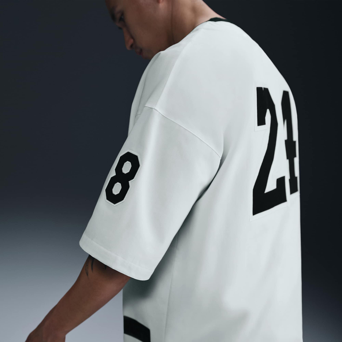 Kobe Bryant Mamba Baseball Jersey White 1