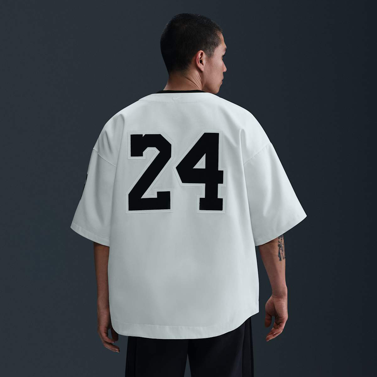 Kobe Bryant Mamba Baseball Jersey White 5