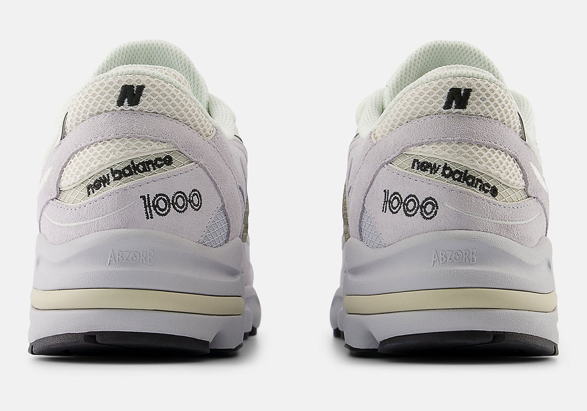 New Balance 1000 Grey Suede Mudguard M1000psb 5