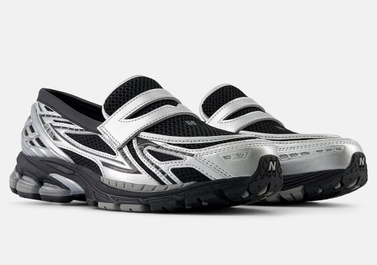 High-Contrast “Black/Silver” Graces The New Balance 1906 Loafer