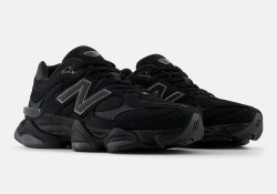 The New Balance 9060 Prowls In “Black Cat”