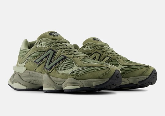 New Balance Brings A Military Aesthetic To The "Dark Olivine" 9060