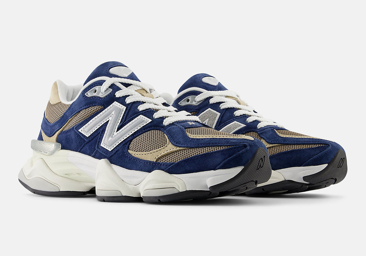 New Balance 9060 Navy Tan U9060lbb 3