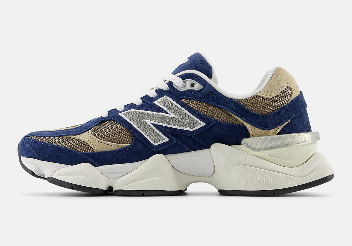 New Balance 9060 Navy Tan U9060lbb 4