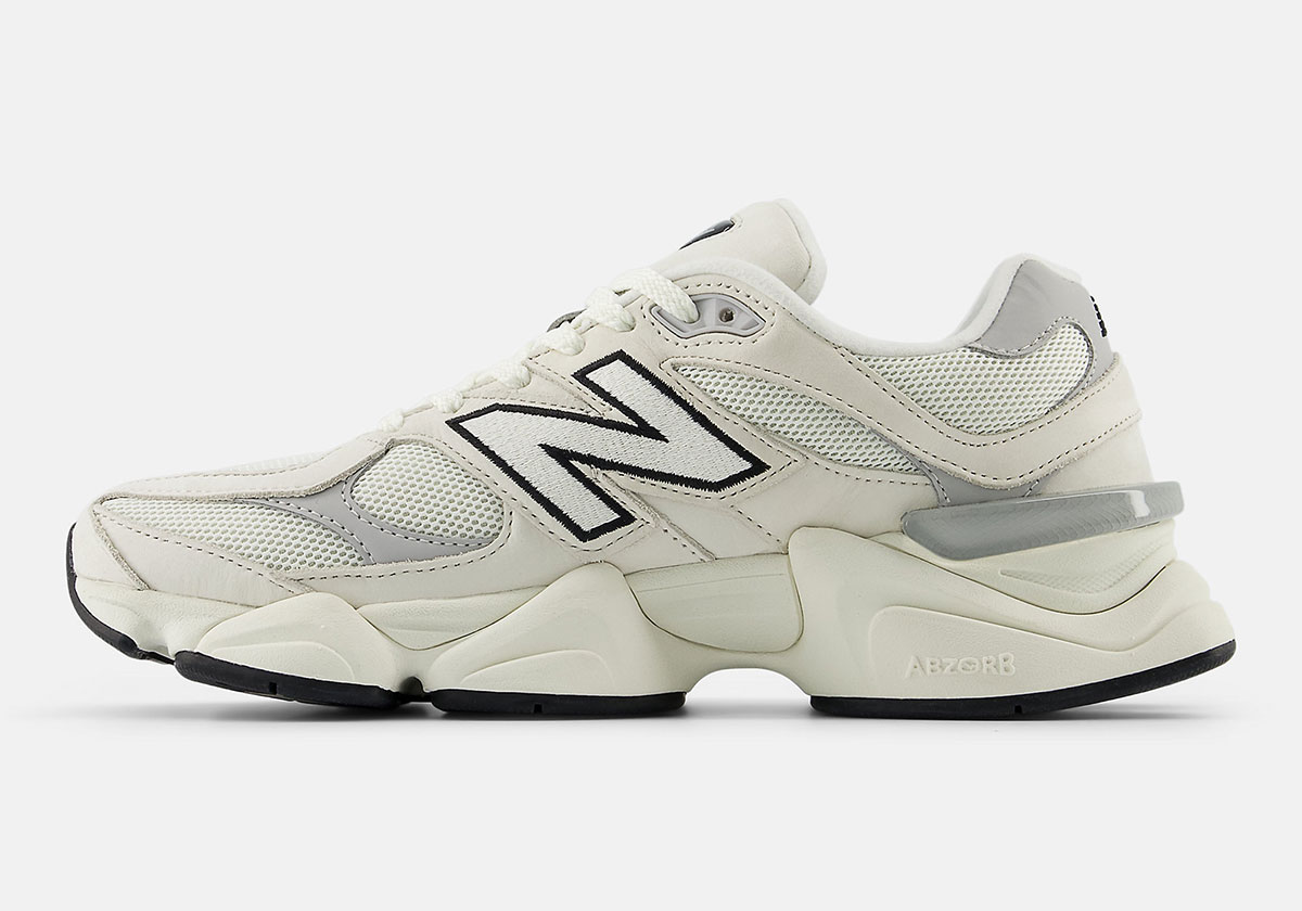 New Balance 9060 Sea Salt Rain Cloud Black U9060zgf 3