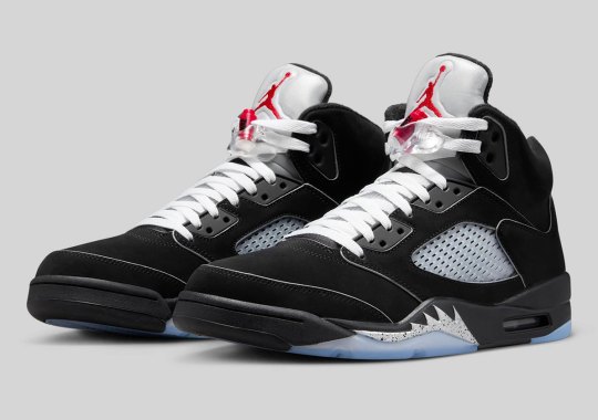 Official Images Of The "Black Metallic Reimagined" Jordan 5s