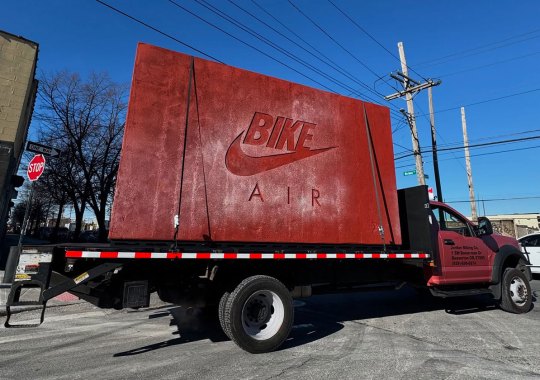 It's Brick In NYC: Nigel Sylvester And Jordan Unveil Bike Air Truck Activation