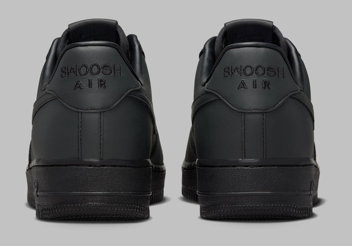 .SWOOSH Simplifies It's Approach With The Nike Air Force 1 "Triple Triple Black"