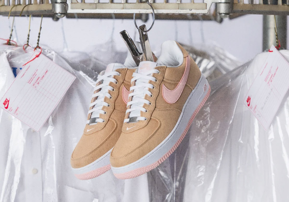 Dry Clean Only: The Nike Air Force 1 “Linen Linen” Drops On March 20th