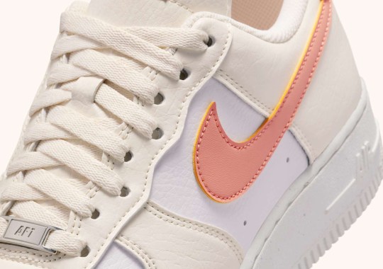 Nike Focuses Next Nature Sustainability With The Air Force 1 Low "Apricot Agate"