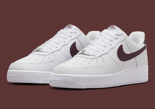 Nike Adds "Burgundy Crush" To This Latest Women's Air Force 1 Low