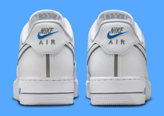 This Upcoming Nike Air Force 1 Low Features A “Cool Grey” Ribbon