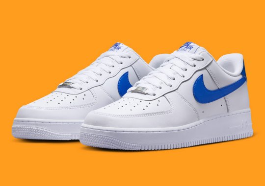 The Nike Air Force 1 Low Appears With "Hyper Royal" Detailing