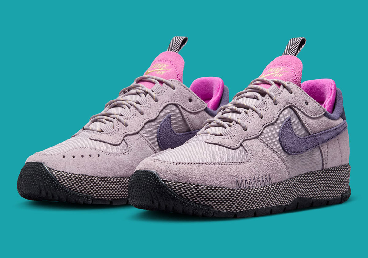 The Nike Air Force 1 Wild Balances With Delicate "Light Violet Ore"