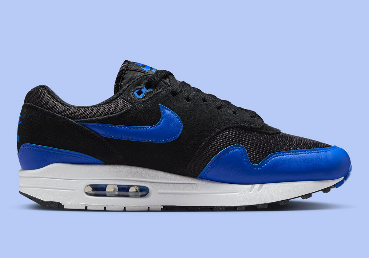 Nike Air Max 1 Black Hyper Royal Fz5808 010 1