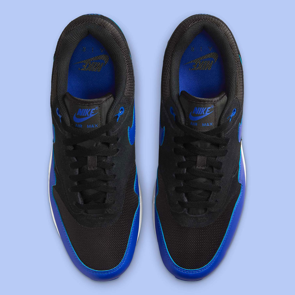 Nike Air Max 1 Black Hyper Royal Fz5808 010 4