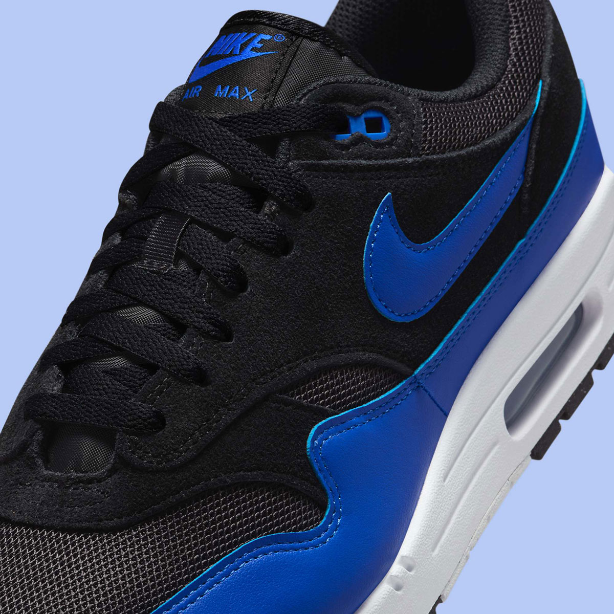 Nike Air Max 1 Black Hyper Royal Fz5808 010 6