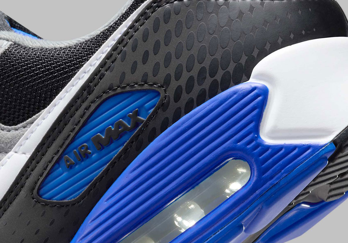 The Nike Air Max 90 “Lyon Blue” Features An Oval Mudguard Pattern