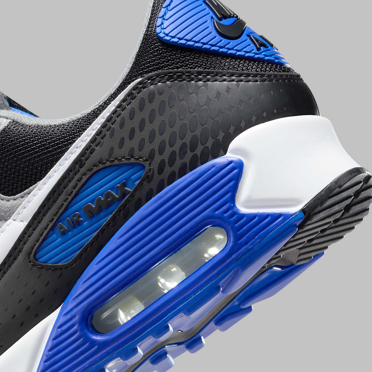 Nike Air Max 90 Black White Lyon Blue Ib7672 001 5