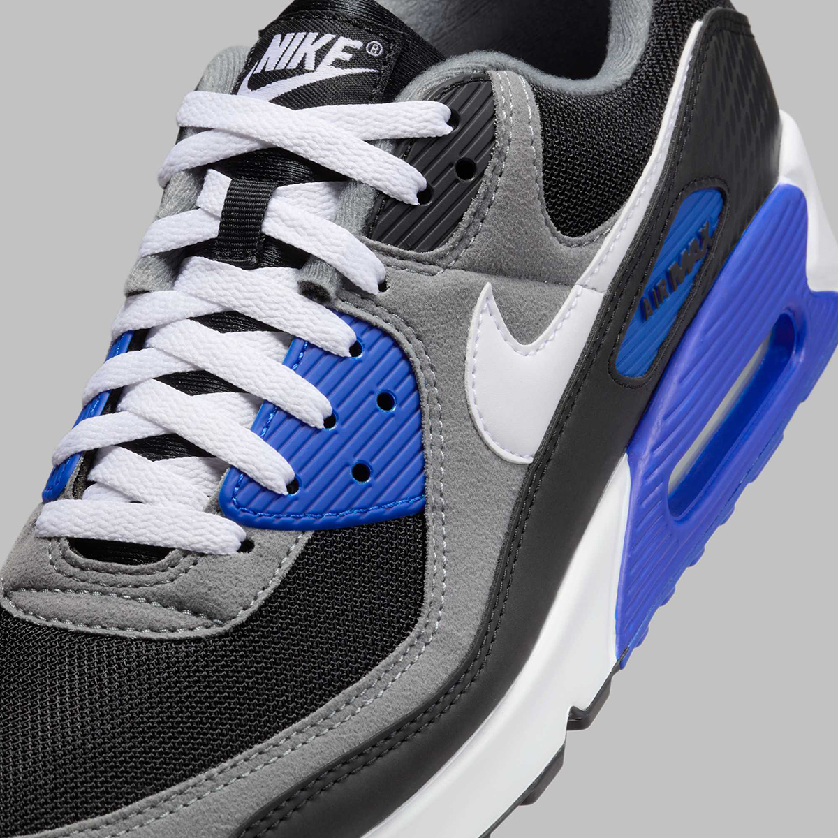 Nike Air Max 90 Black White Lyon Blue Ib7672 001 8