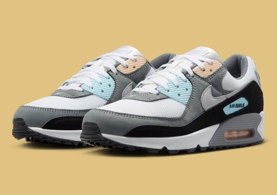 Nike Pulls A Multi-Color Spin On The Air Max 90 "Cool Grey"