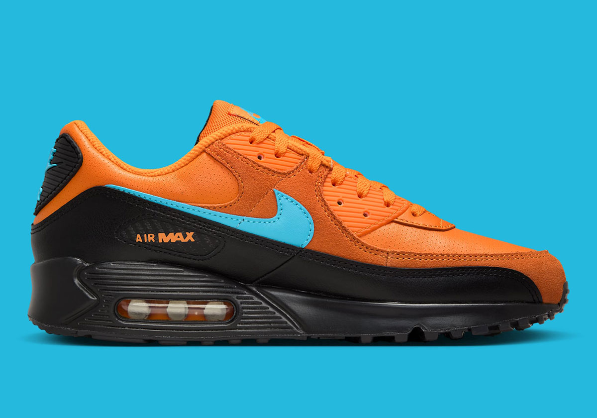 Nike Air Max 90 Racing Mandarin Blue Fury Black If0670 800 3