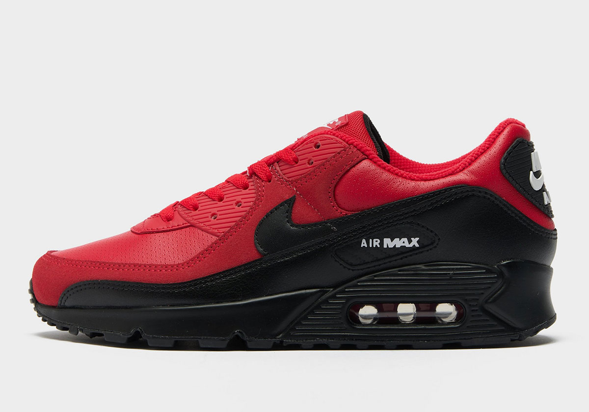 nike air max 90 racing red black 1