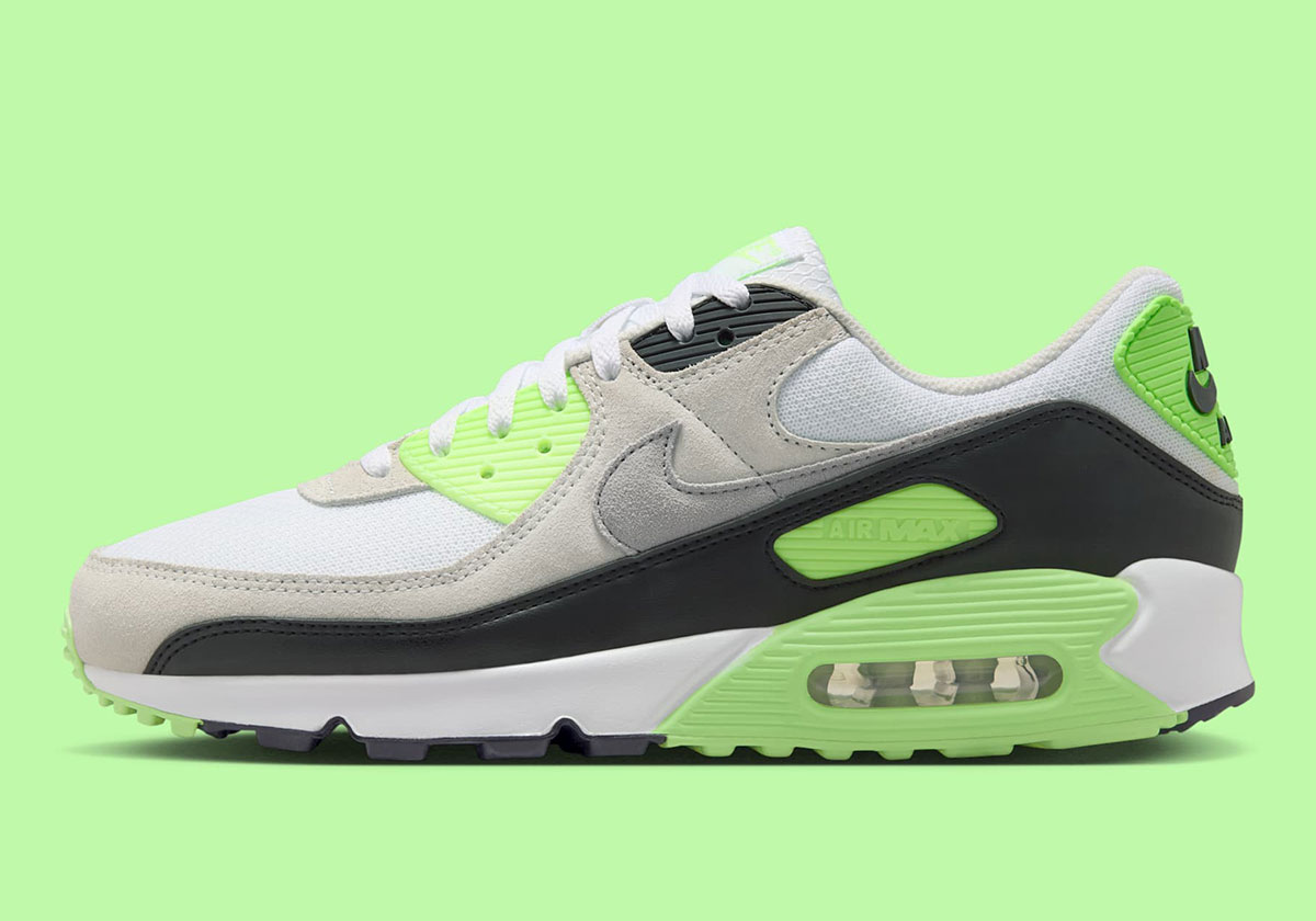 Nike Air Max 90 White Photon Dust Vapor Green Dm0029 115 8