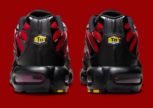 Deadpool Vibes On This Nike Air Max Plus For Spring