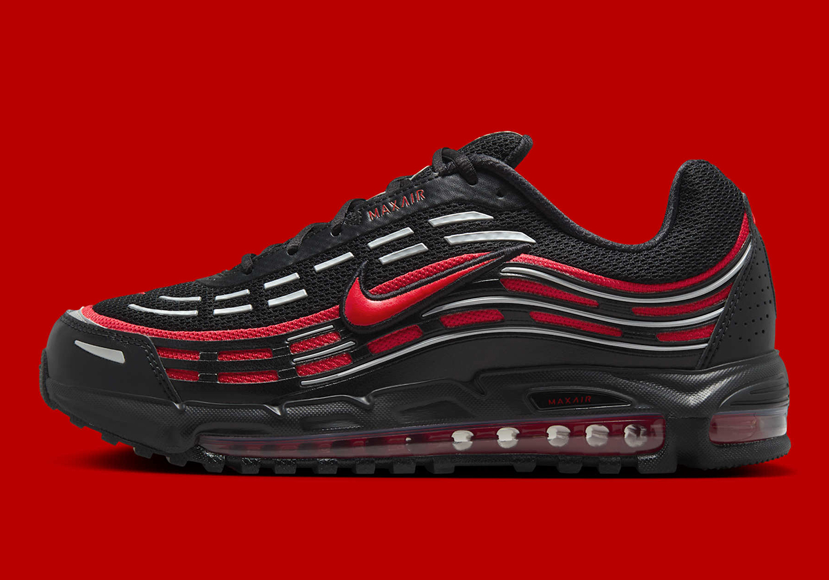 Nike Air Max Tl 2 5 Black University Red Ib3074 001 Release Date 5