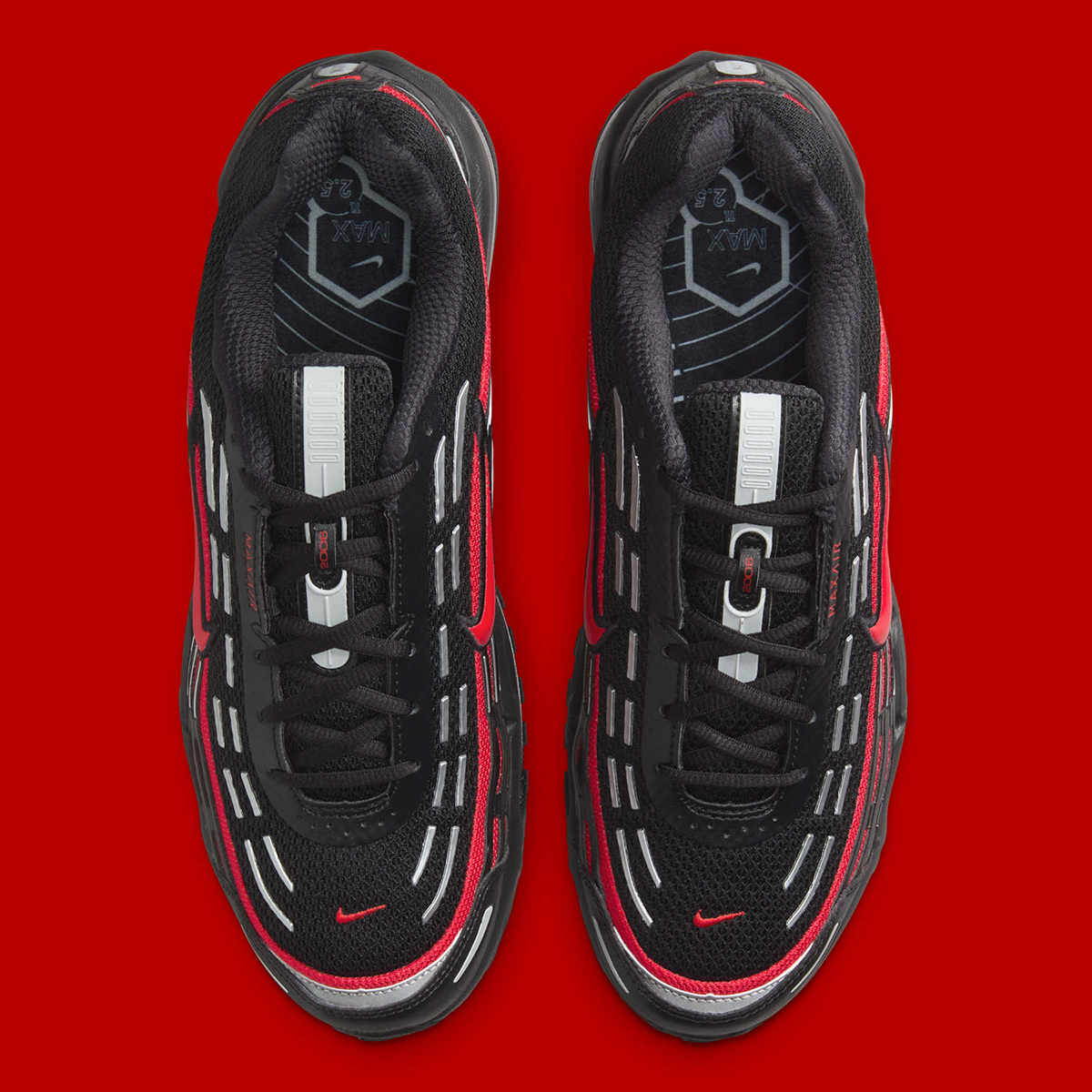 Nike Air Max Tl 2 5 Black University Red Ib3074 001 Release Date 6