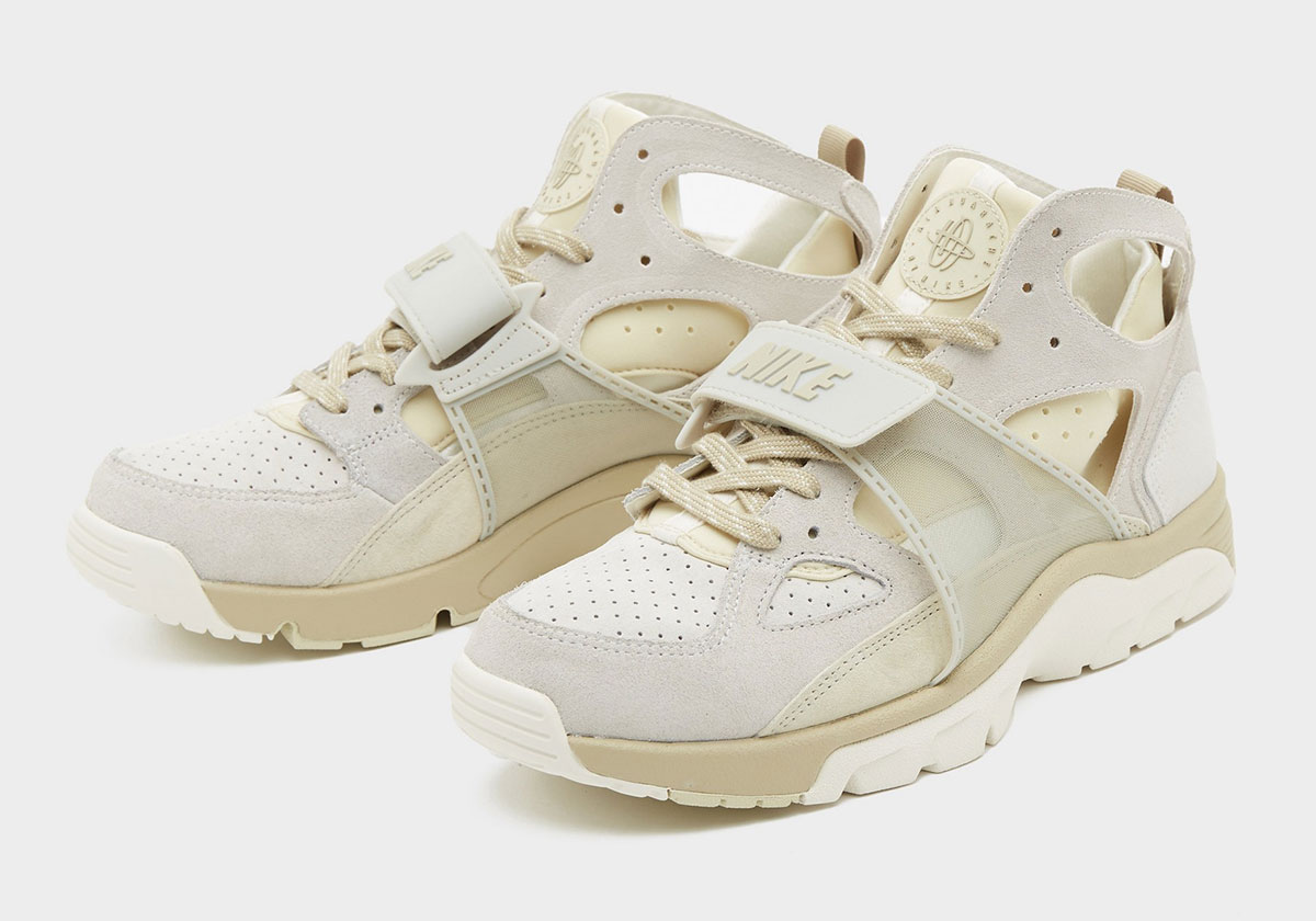 Nike Air Trainer Huarache Sail Light Khaki Desert Khaki Ib7678 100 6