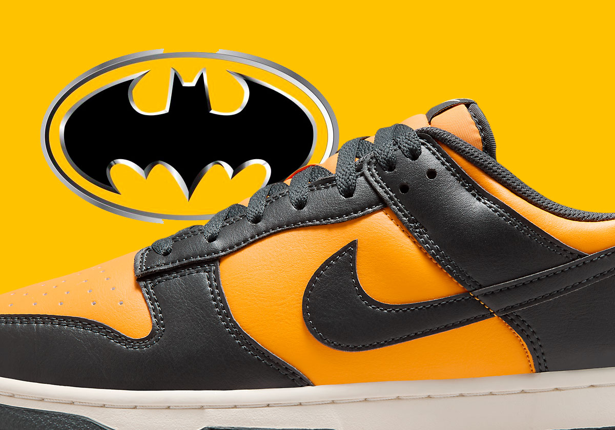 Nike Brings "Batman" Colors To The Dunk Low