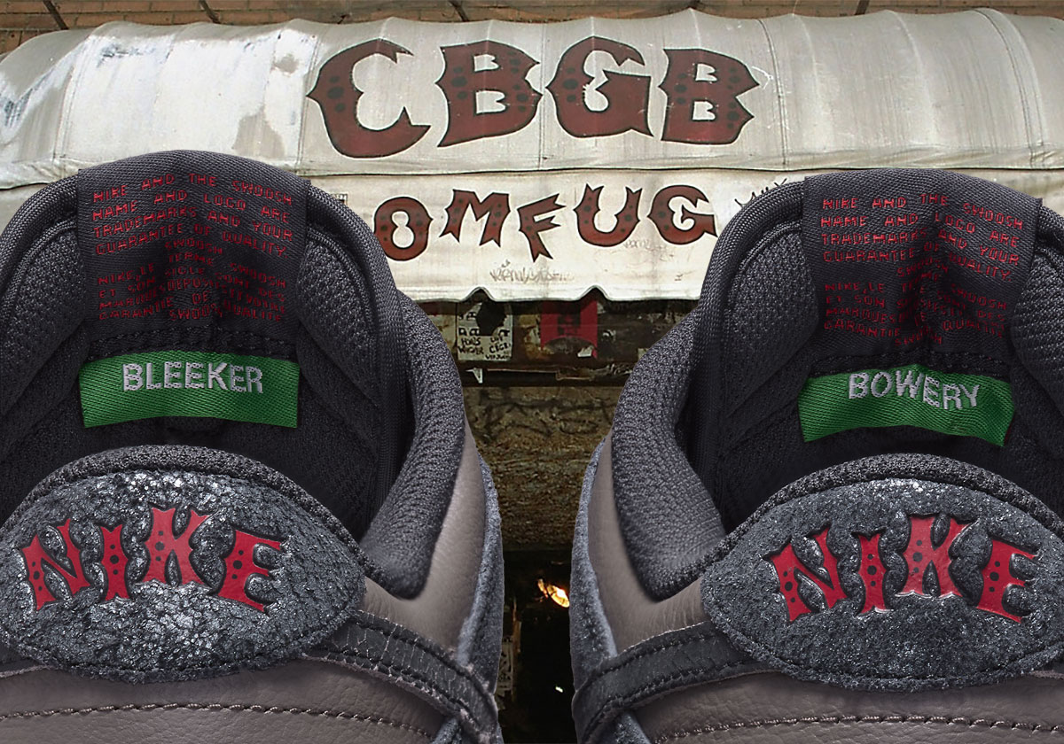 The Nike Dunk Low "CBGB" Nods To An NYC Institution