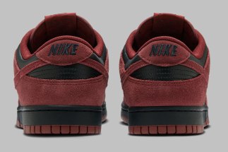 This Nike Dunk Low “Dark Team Red” Is Just Missing The Fat Tongue