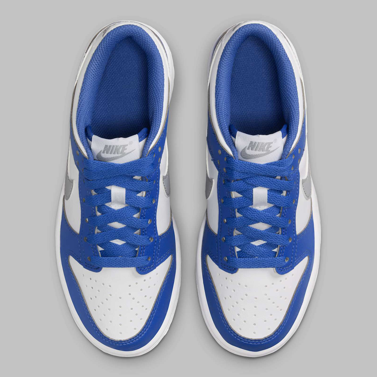 Nike Dunk Low Gs Star Blue Summit White Hv6363 400 1