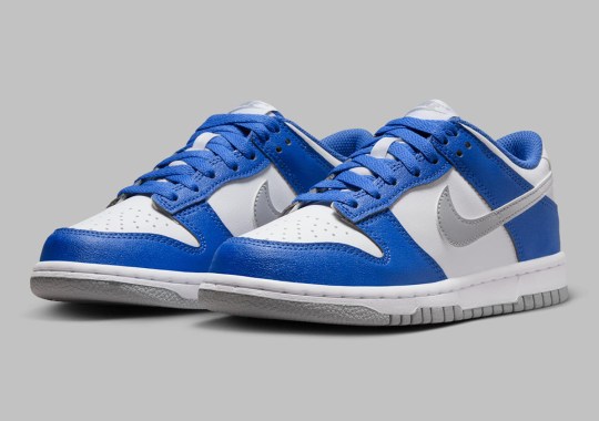 The Nike Dunk Low Drafts A "Cowboys" Colorway For Kids