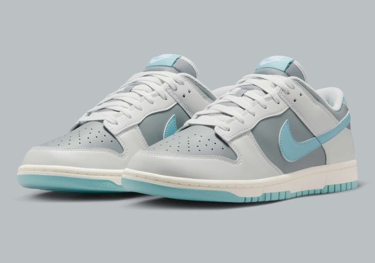 The Nike Dunk Low Spruces Up In "Denim Turquoise"