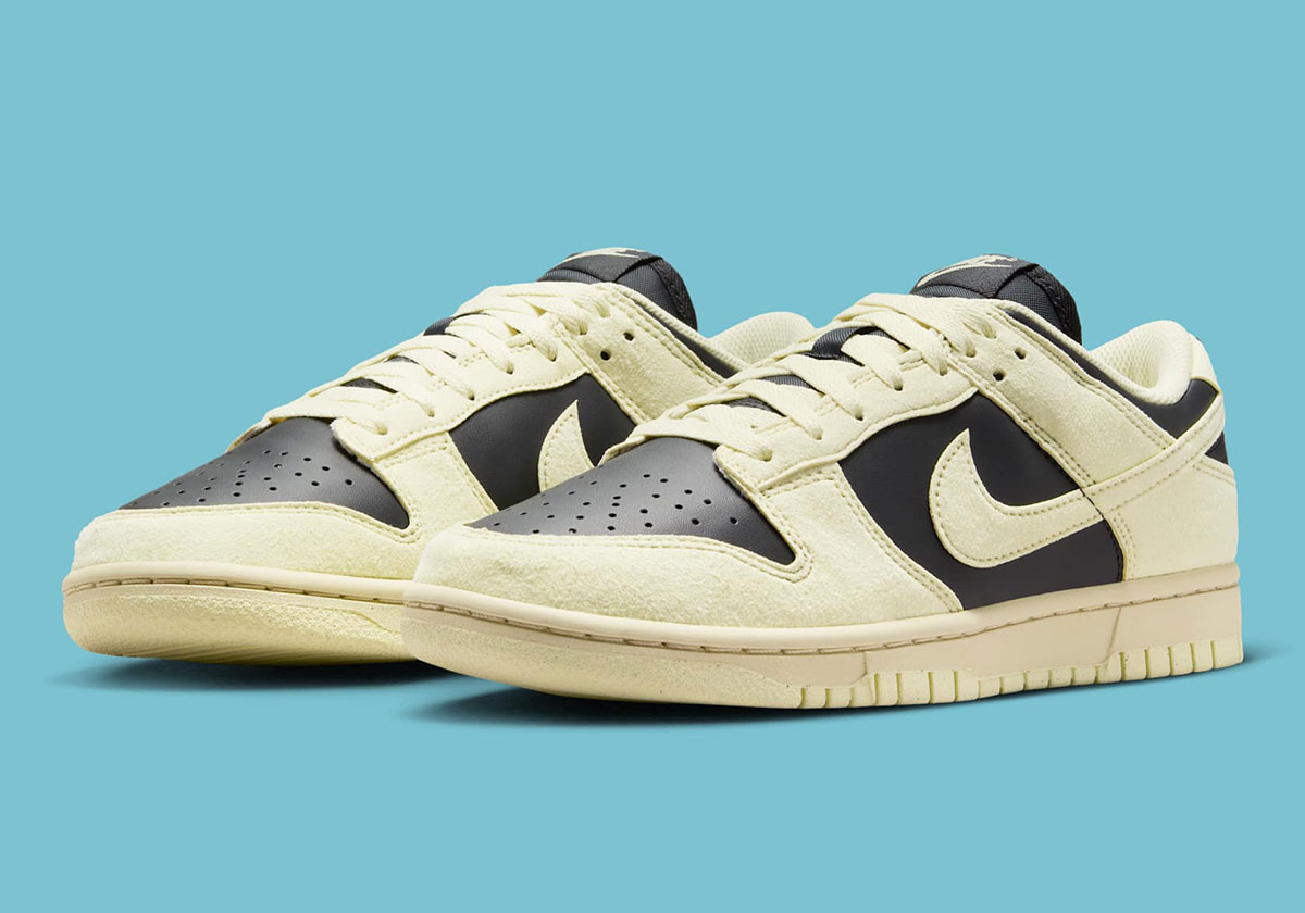 Black And "Coconut Milk" Clash On This Latest Nike Dunk Low