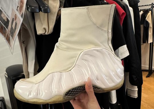 424 Reveals A Custom Nike Foamposite Cowboy Boot At Paris Fashion Week