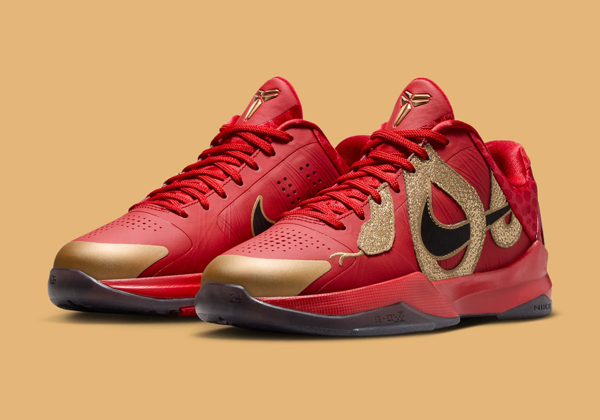 Nike Kobe 5 Gs Year Of The Mamba Red Hm3753 600 6