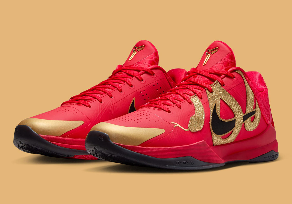 The Nike Kobe 5 “Year Of The Mamba” In Red Is Exclusive To China