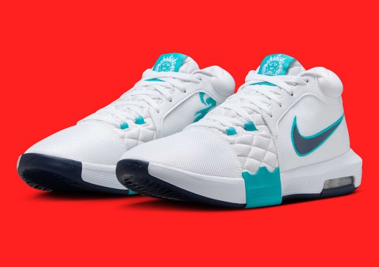 The Nike LeBron Witness 8 Sports "Dusty Cactus" Accents