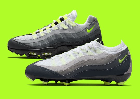 The Nike Air Max 95 "Neon" Gets Transformed Into A Mercurial Soccer Cleat