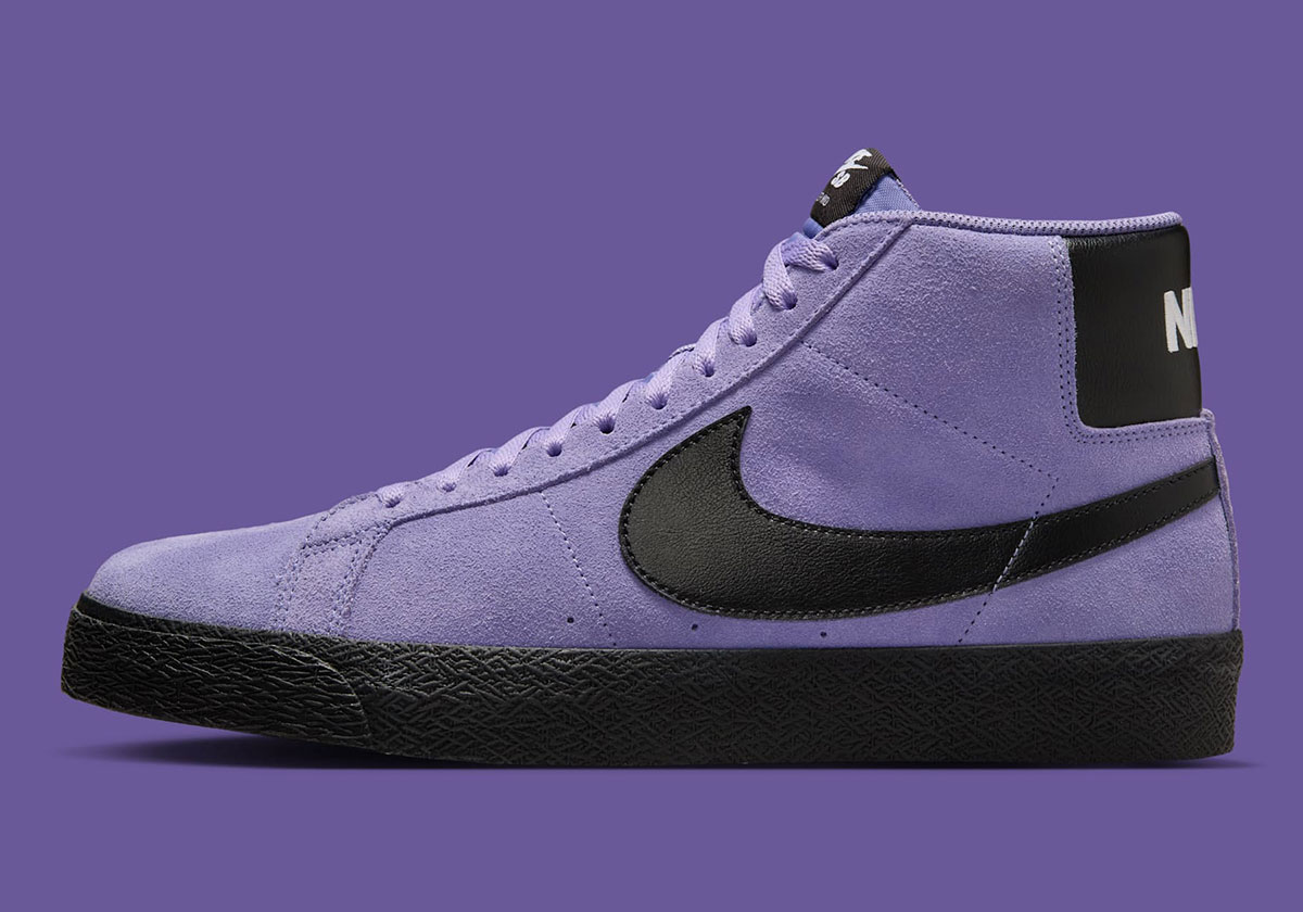 Nike Sb Blazer Mid Dusty Amethyst Black Fd0731 500 7