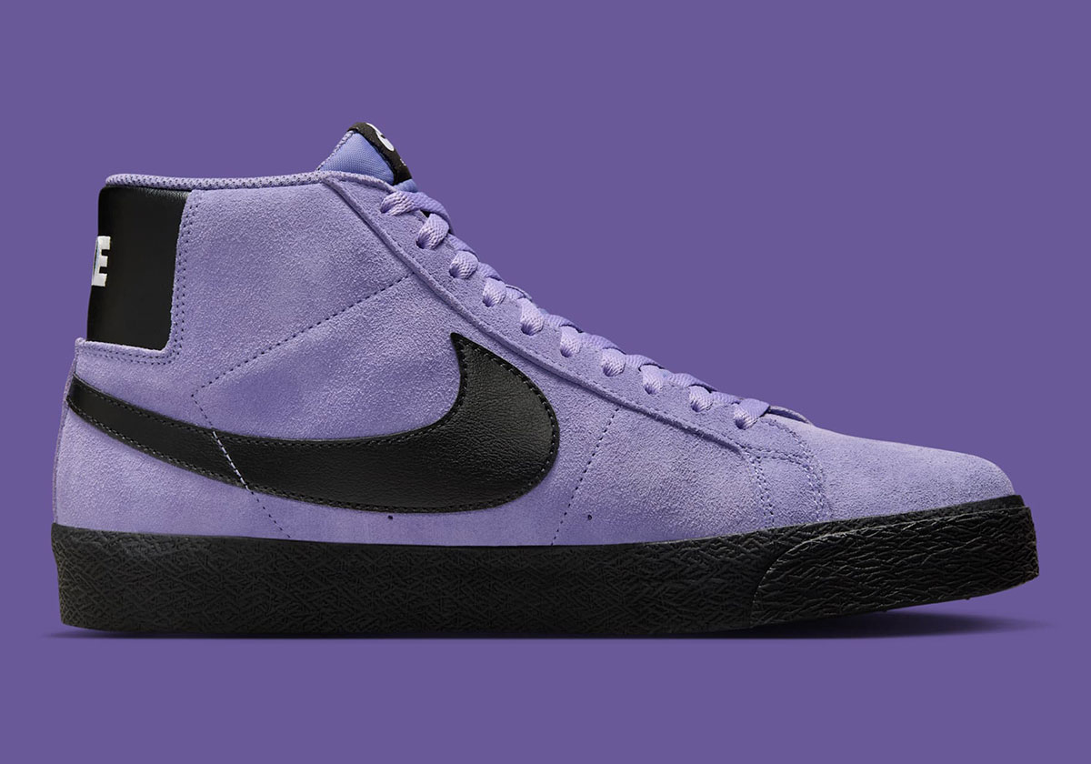 Nike Sb Blazer Mid Dusty Amethyst Black Fd0731 500 8