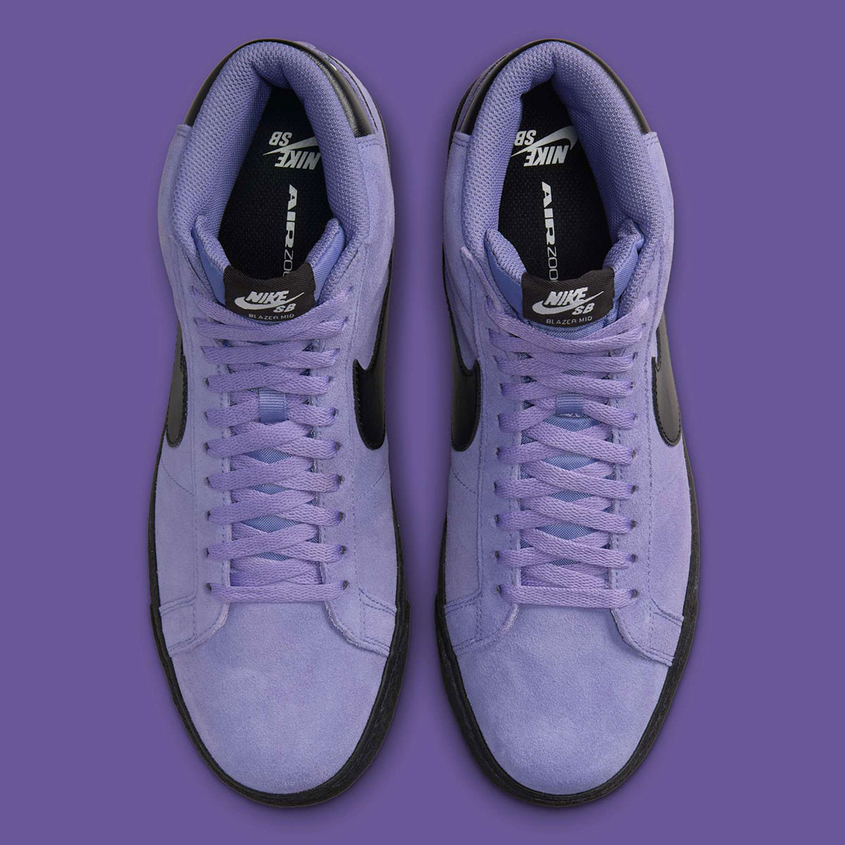 Nike Sb Blazer Mid Dusty Amethyst Black Fd0731 500 9